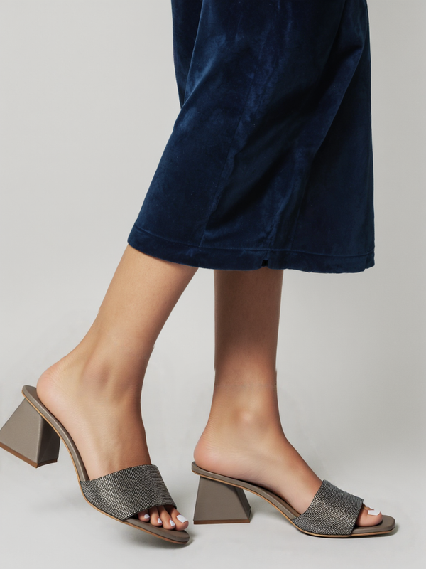 SHIMMER SOLES- GRAPHITE