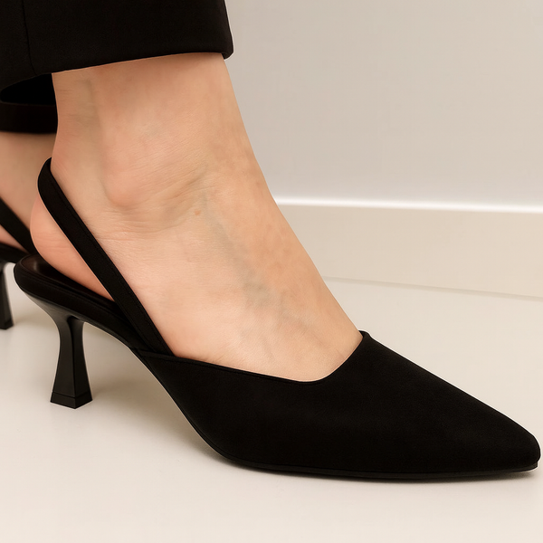 VELVET STROLL- BLACK
