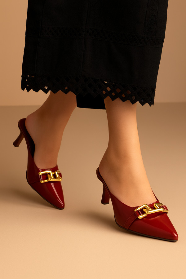 ZARA- CHERRY RED
