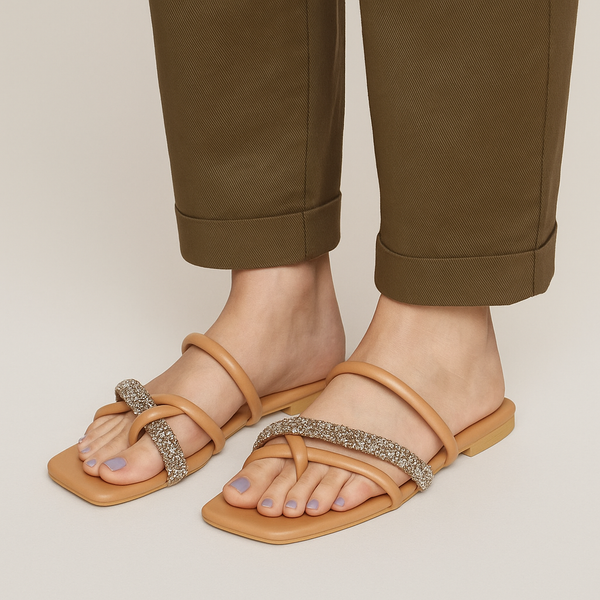 DAZZLE TWISTS- CAMEL